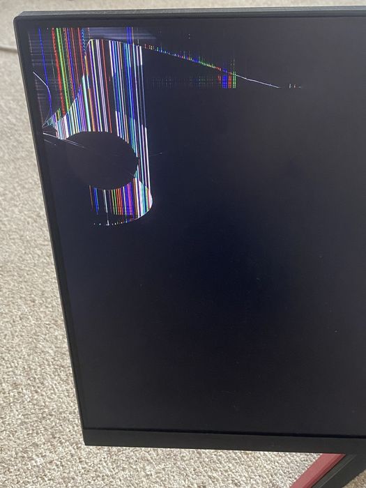 Monitor acer uszkodzony