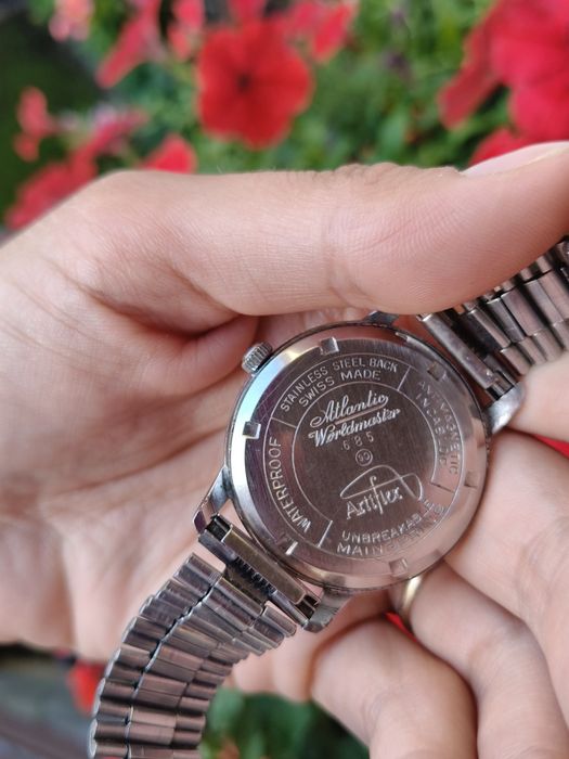 Zegarek męski Atlantic Worldmaster super de luxe 21 kamieni