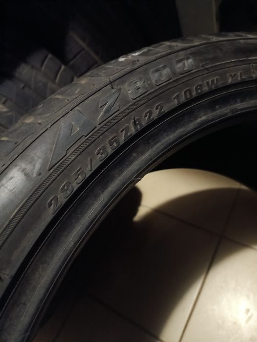 Шини 285/35 R22 пара літо 6.5мм 2019 рік