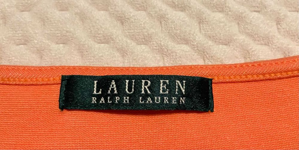 Sukienka Ralph Lauren - pomarańczowa - oryginał.