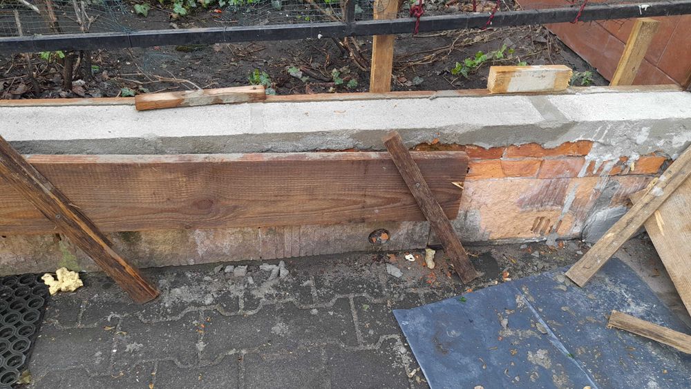 Zlecę wykonanie naprawy murków przy domu Chyby koło Poznania