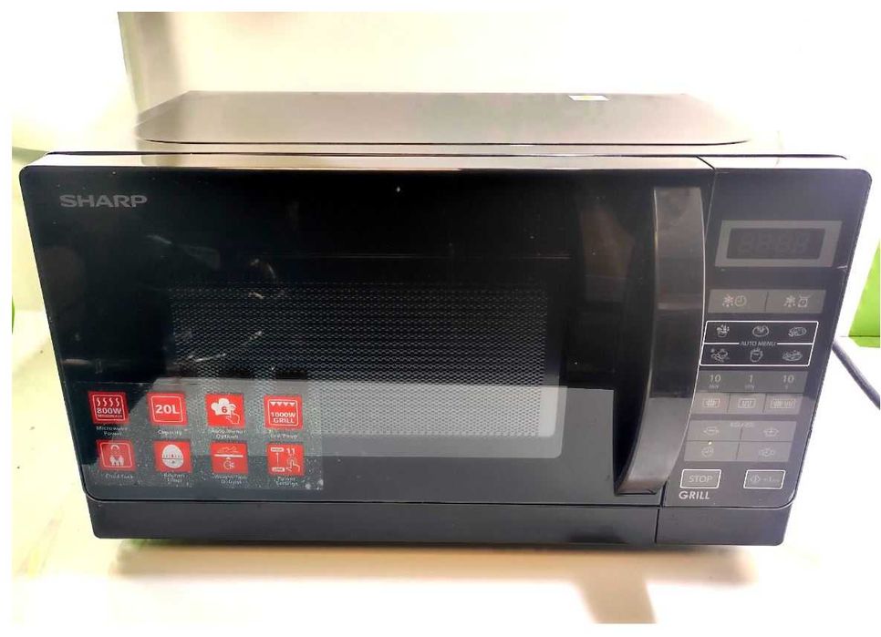 Kuchenka Mikrofalowa Mikrofala SHARP R642BKW