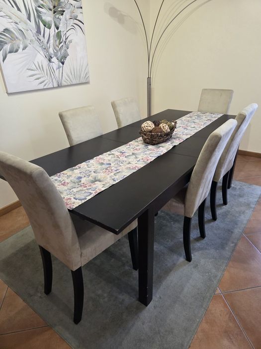 Mesa extensivel IKEA STORNÄS +6 CADEIRAS