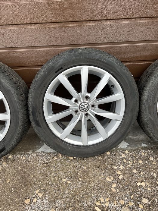 Alufelgi 5x112  vw z oponami