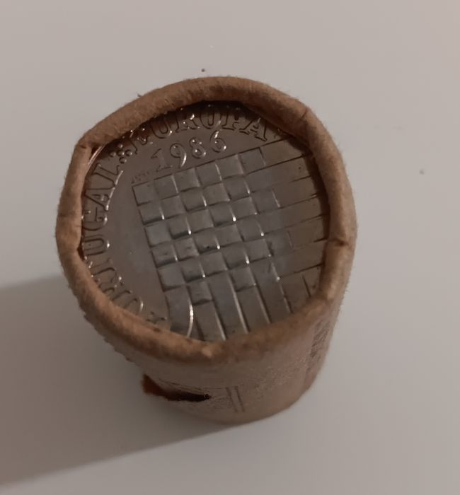 Rolo Ref. 1: Moedas 25 escudos de 1986