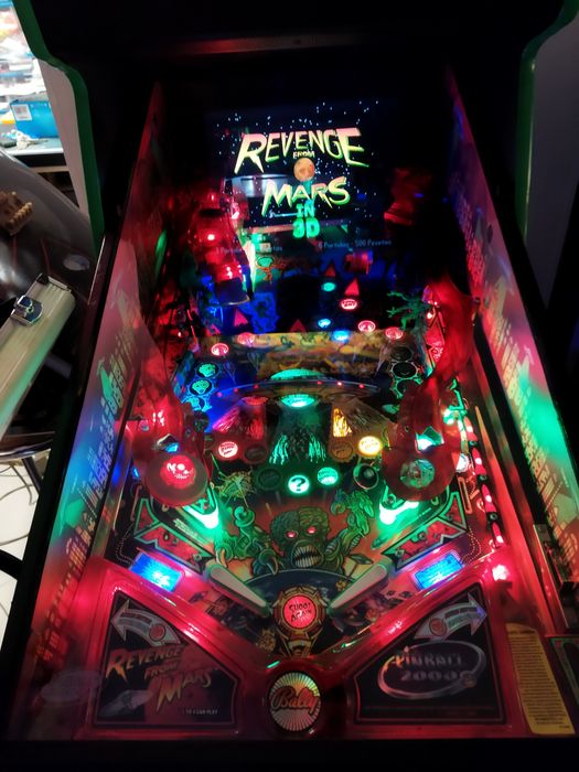 Flipper pinball 2000 vidro original Revenge Star Wars