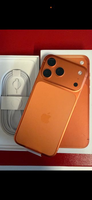 Iphone 17 pro Max 256GB Laranja novo .