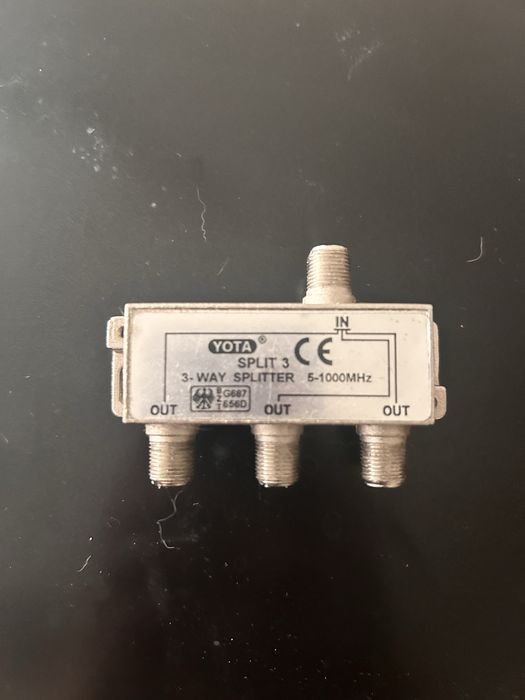 Coaxial cable F690BV Cu (white) 1.02 mm 75 Ohm