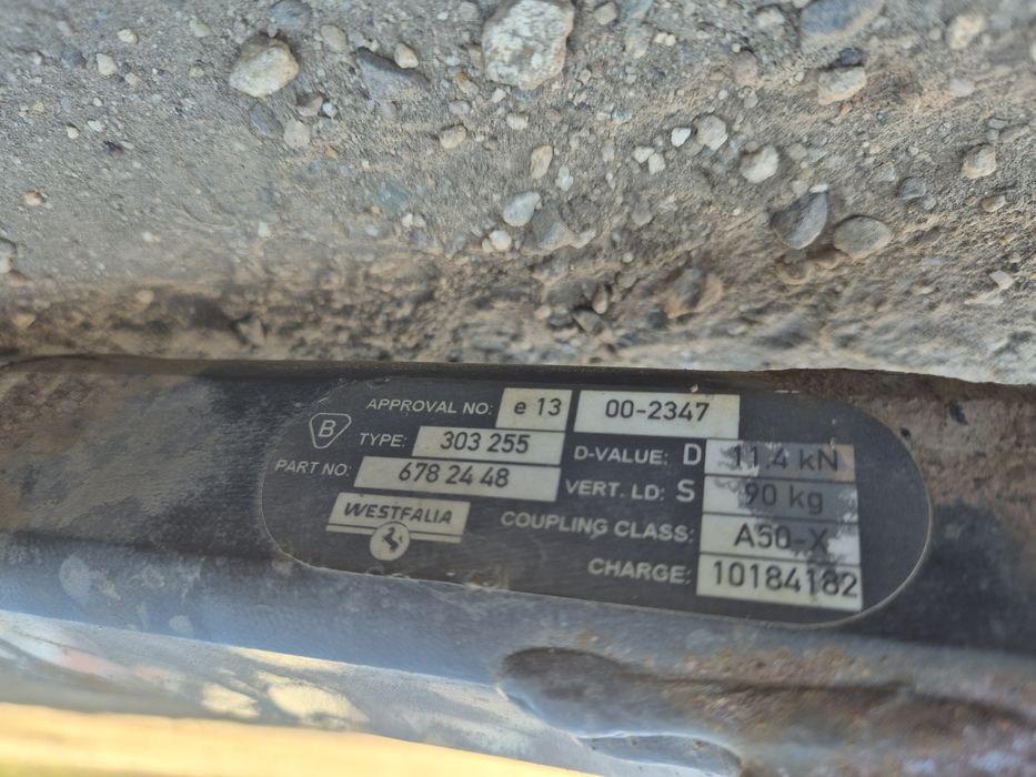 Hak Holowniczy Elektryczny Westfalia 6782448 Bmw E60 E61  Oryginał