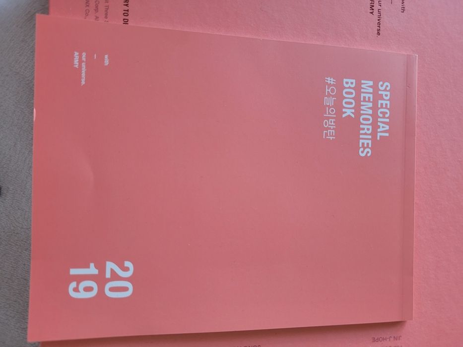 BTS Memories Book of 2019
