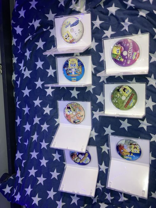 Bajki dvd zestaw spongebob kanciastoporty