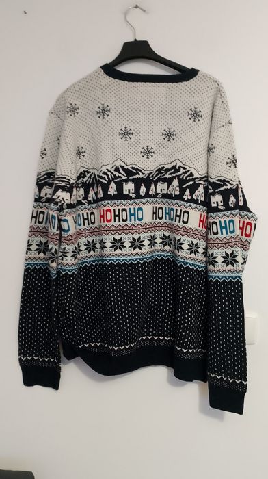 Męski sweter świąteczny F F XXL
