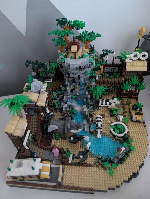 Конструктор лего zoo зоопарк lego blocks