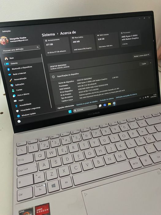 ASUS Zenbook AMD Ryzen 5