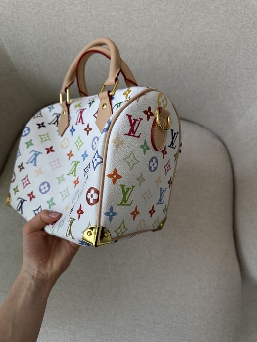 Сумка Louis Vuitton x Murakami Takashi Speedy Bandouliere 25