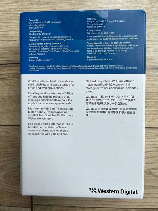 Жорсткий диск Western Digital Blue 12TB SATA III (WD120EAGZ)