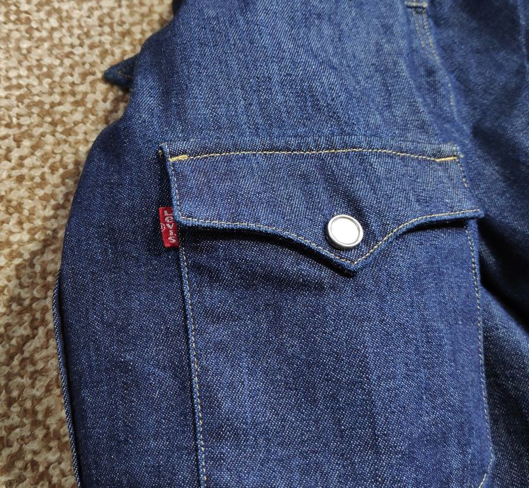 Levi's Barstow Western Denim Shirt джинсова сорочка оригінал M