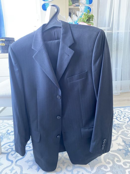 Чоловічий костюм класичний з Німеччини чорний ідеал