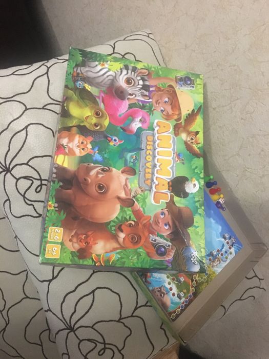 Игра Tick-tock Connect. Настольная игра  Animal Discovery 6+