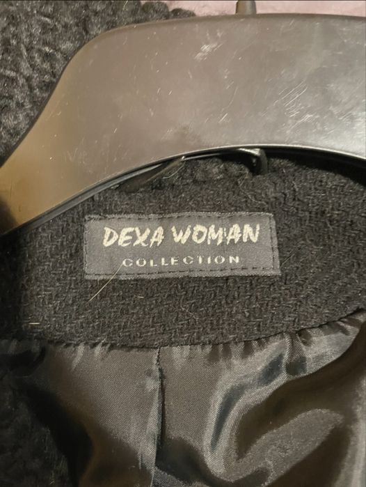 Płaszcz 70% wełna XL