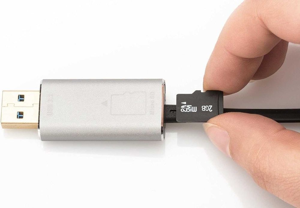 Adapter/czytnik kart SD Ednet USB Typ-C / USB