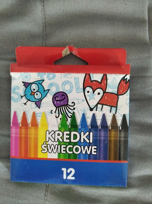Kredki świecowe chyba woskowe dawna nazwa
