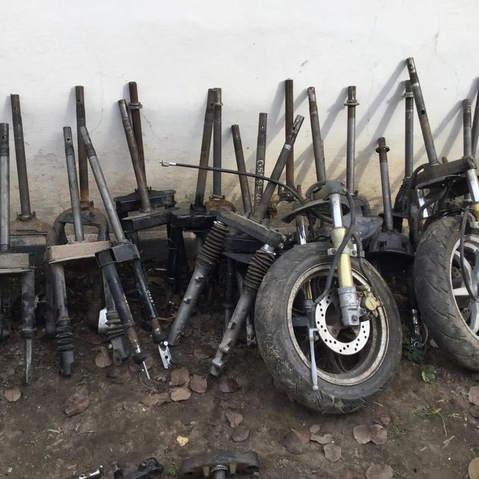 Амортизатор задний перья вилки на Honda dio Suzuki lets address yamaha