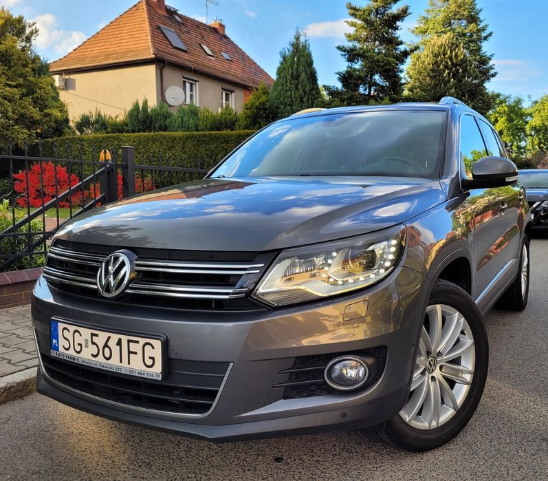 Volkswagen Tiguan 4x4 DSG Xenon Kamera Navi Panorama bezwypadkowy
