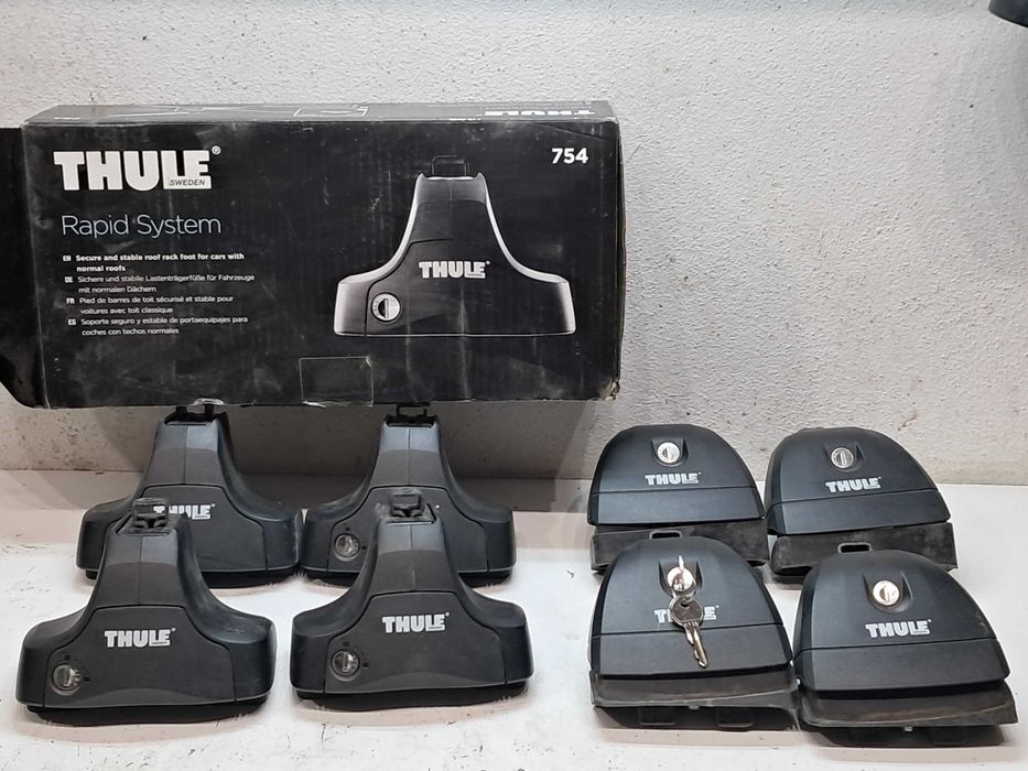 Barras e suportes de Bicicleta  Thule (Kit Completo)