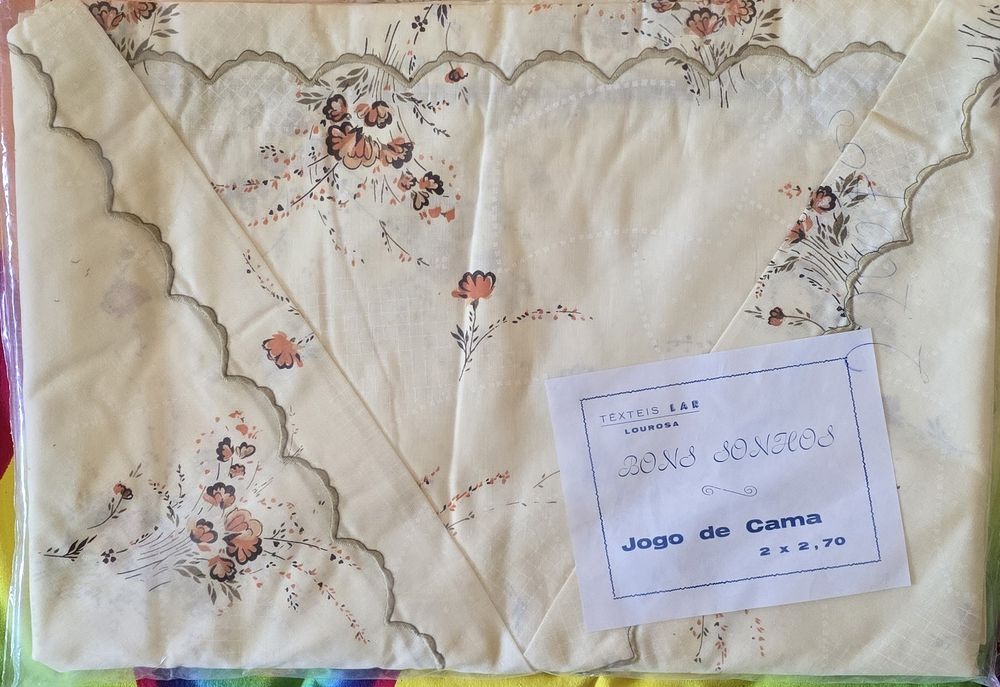 Jogo de Lençóis de Cama de Casal