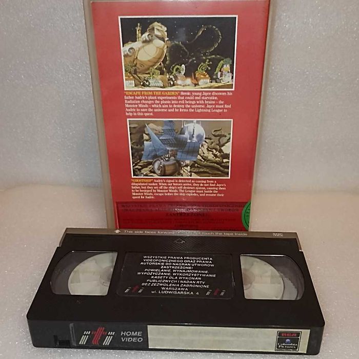 Kaseta Jayce i gwiezdni wojownicy VHS