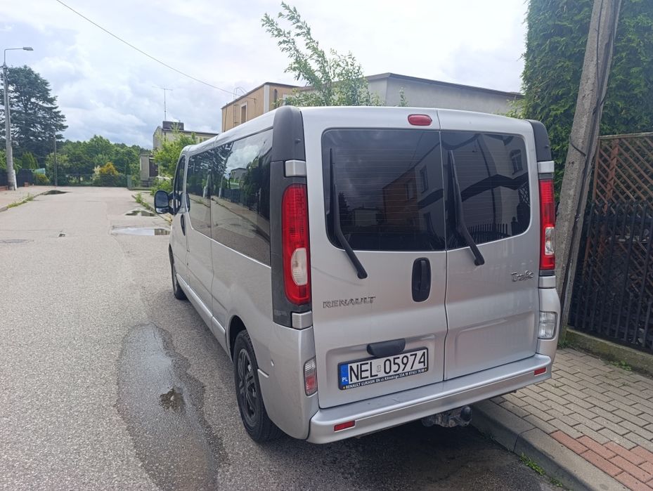 Renault Trafic z uszkodzonym silnikiem 2.0dci, 2012