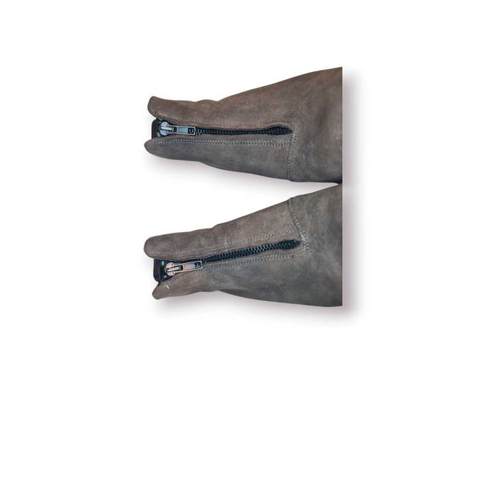 Botins Femininos Clays Camurça Plataforma Wedge – Tam.: 37