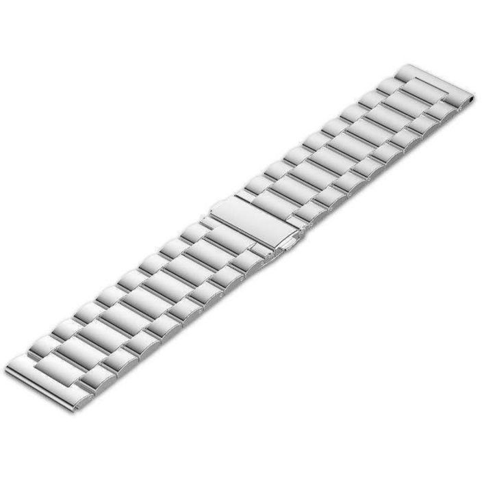 Bracelete Aço Maciço 18mm 20mm 24mm Fecho de Báscula