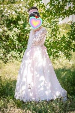 Святкове плаття для дівчинки 5-7 років+подарунок (заколка ручної робот