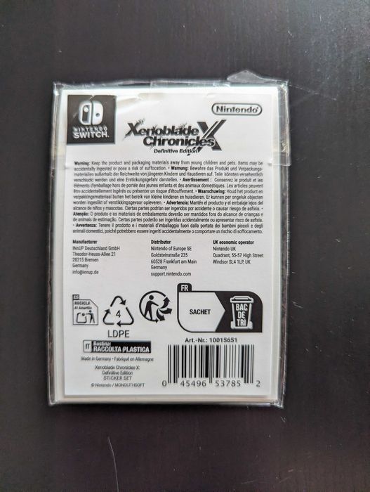 Xenoblade Chronicles X Definitive Edition Legendary Pack