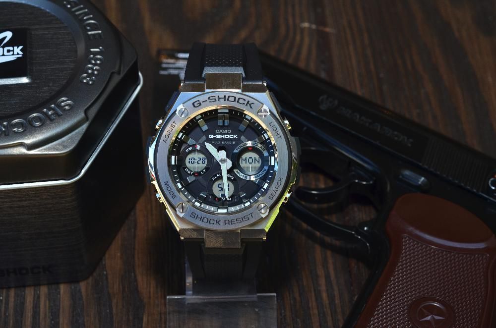 Часы Casio G-Shock GST-W110-1A ! Оригинал! Фирменная гарантия 2 года!