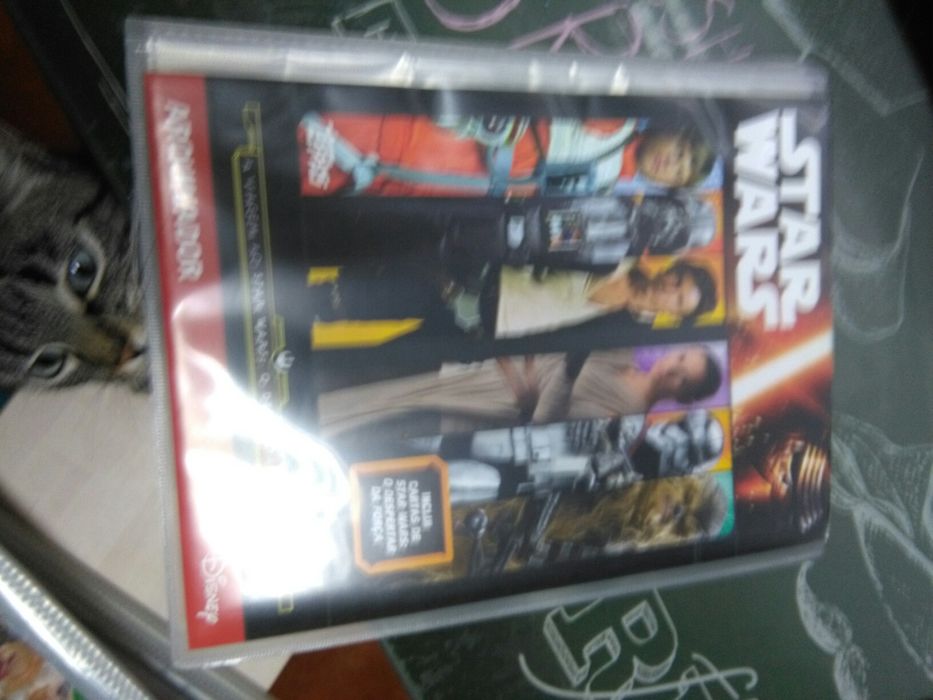 Cartas de colecção Star Wars Force Attax
