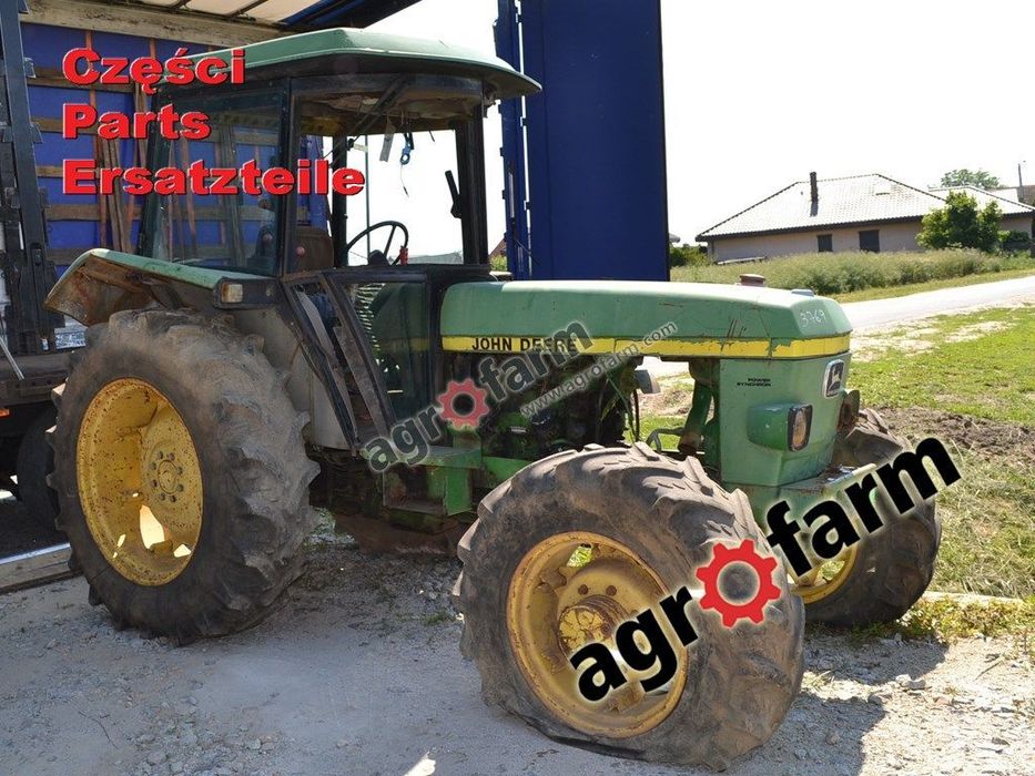 John Deere 2140 części, skrzynia biegów, silnik