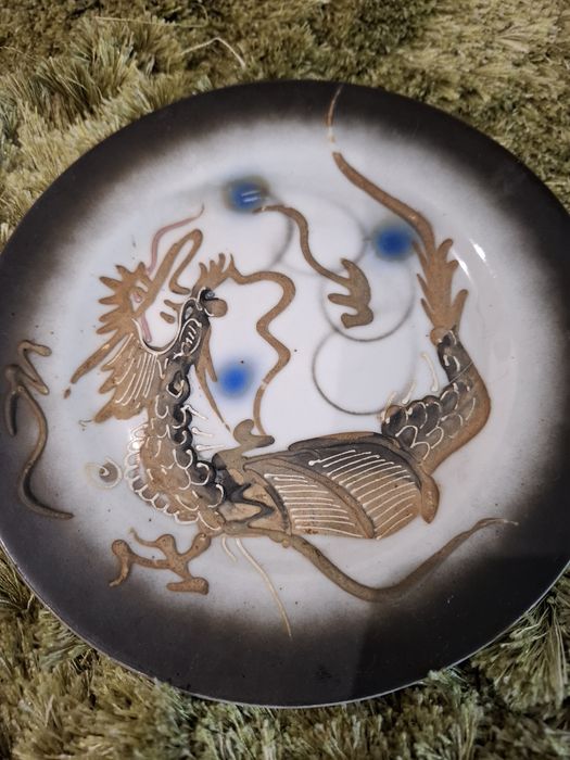 Prato decorativo japonês