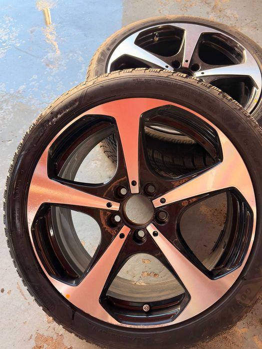 4 Jantes Mercedes com Pneus Goodyear e Michelin