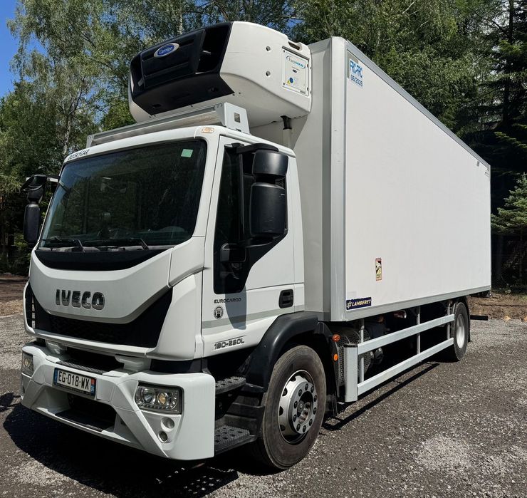 Iveco Eurocargo 190-280L  Chłodnia Mroźnia BITEMPERATURA WINDA DMC 19000kg