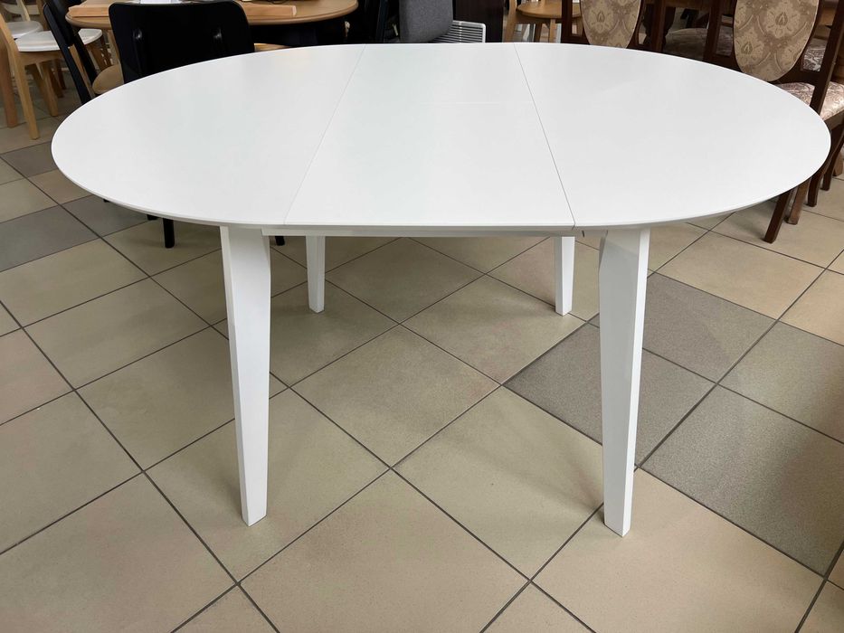 Стіл Марс Д100+40 кухонний круглий розкладний на кухню бук для кухні