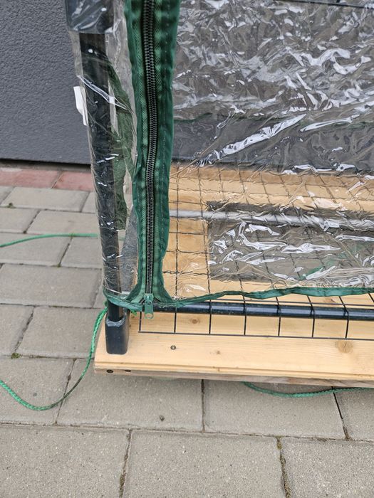 Mini szklarnia na taras balkon do domu na kółkach