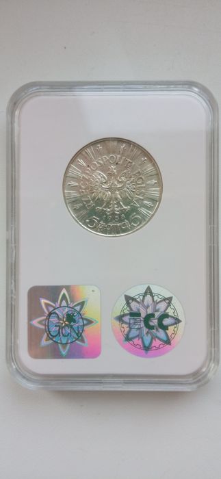 5 złotych 1938  Piłsudski