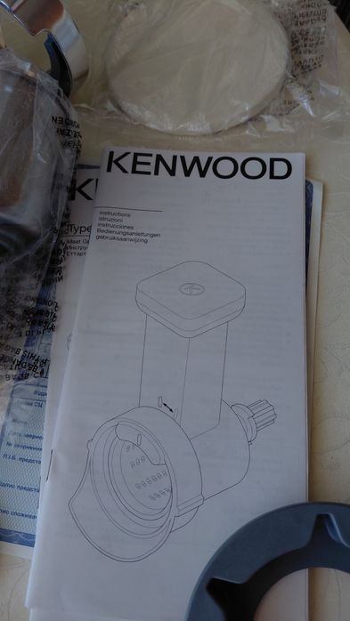 Kenwood MG35  насадки терки/ломтерезки  к мясорубке