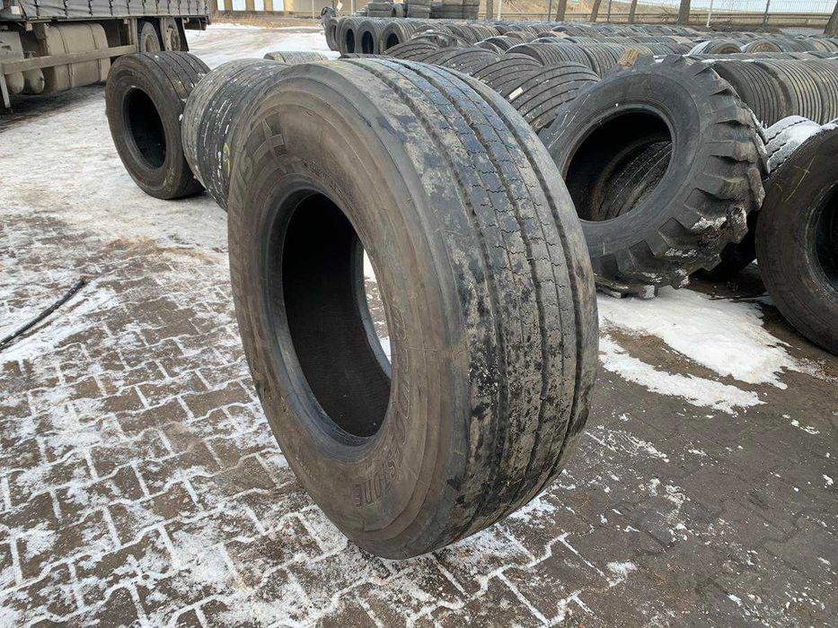 Opona używana 385/65R22.5 BRIDGESTONE DURAVIS R-STEER 002 / 10-11mm