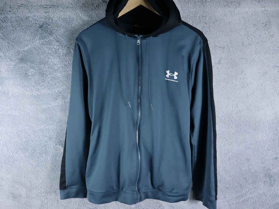 Under Armour męska bluza sportowa treningowa rozpinana z kapturem L