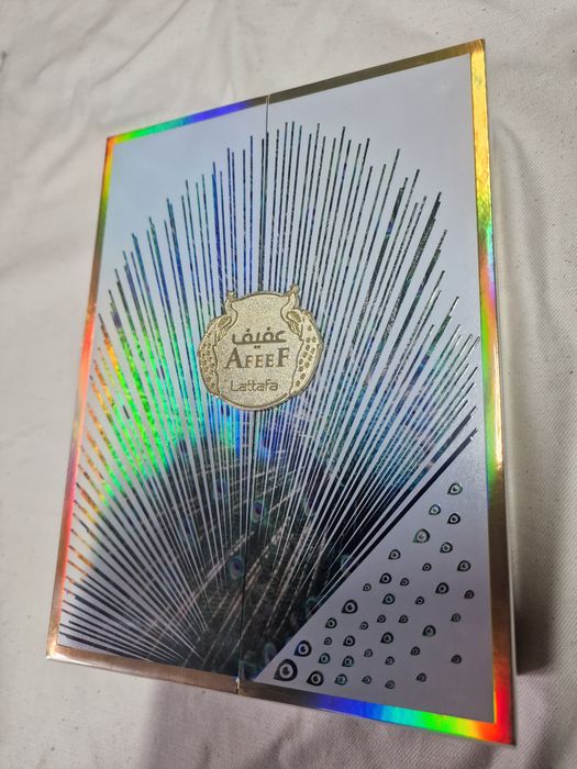 perfume unissexo Lattafa Afeef Eau de Parfum. 100 ml
