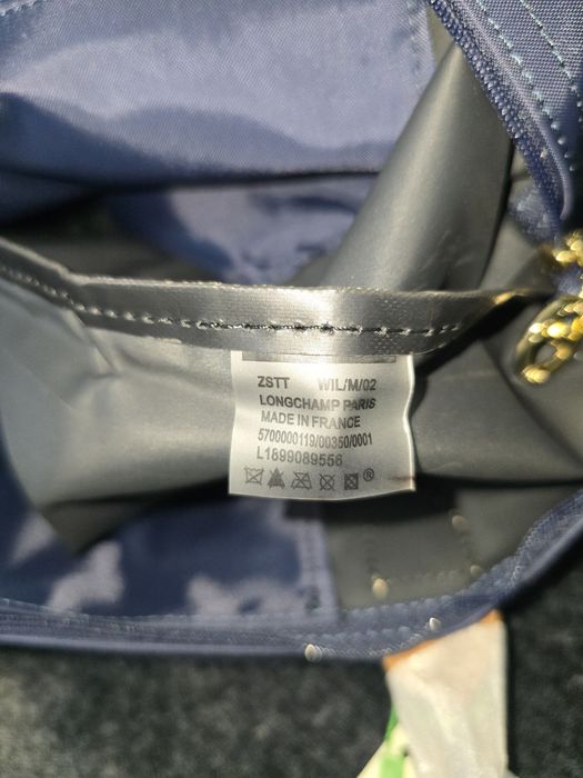 Mala Tote Longchamp Navy